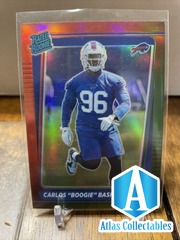 2021 Donruss Red Green Optic Preview Carlos￼ Boogie Basham #P-306 Rookie RC